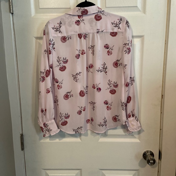 Floral pink blouse - Picture 3 of 3
